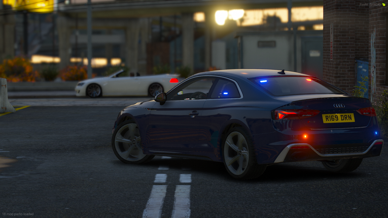 Fictional Audi S5 Officers car [ELS]