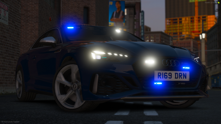 Fictional Audi S5 Officers car [ELS]