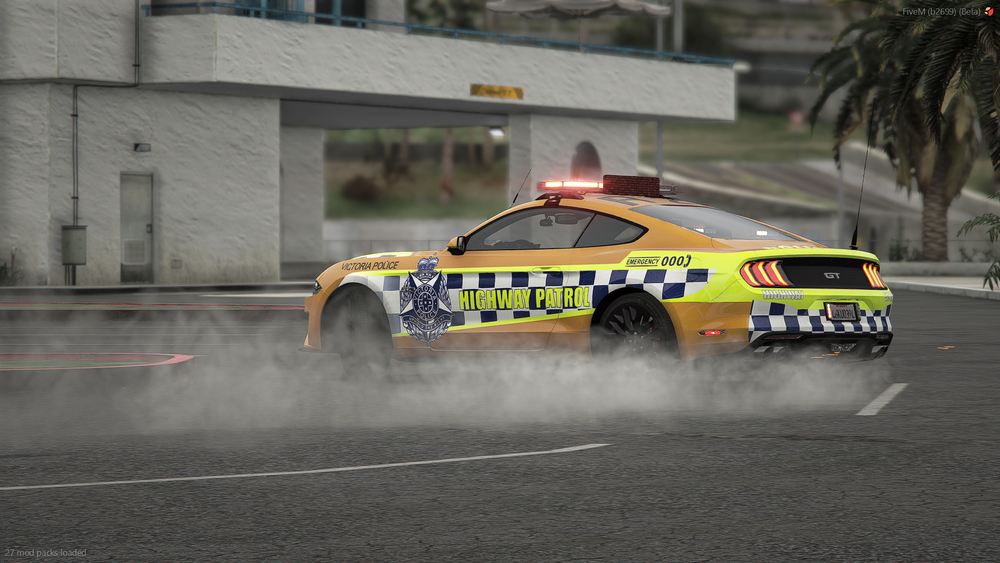 Victoria Police 2019 Ford Mustang Fictional