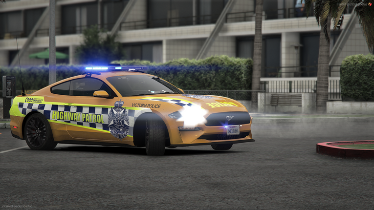 Victoria Police 2019 Ford Mustang Fictional