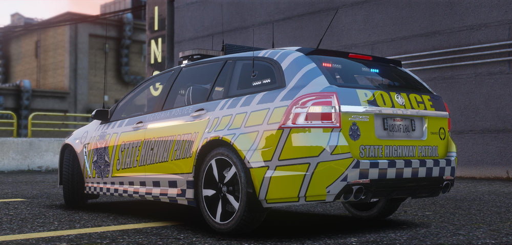Victoria Police 2015 Holden Highway Patrol VF Wagon