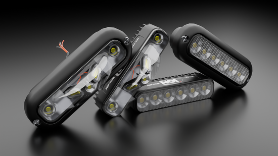 Kit Supporto Universale Di Montaggio Whelen ION, Per Lampade E - Foto 3