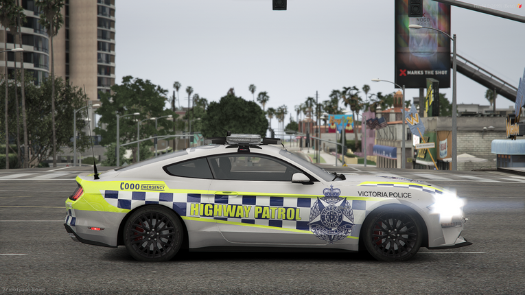 Victoria Police 2019 Ford Mustang Fictional