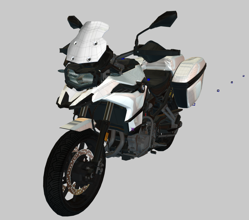 2022 BMW F750GS Dev Asset