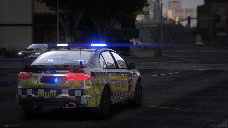 Victoria Police Highway Patrol Ford Falcon