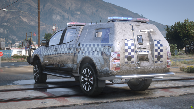 VicPol Colorado Dual Cab Divisional Van