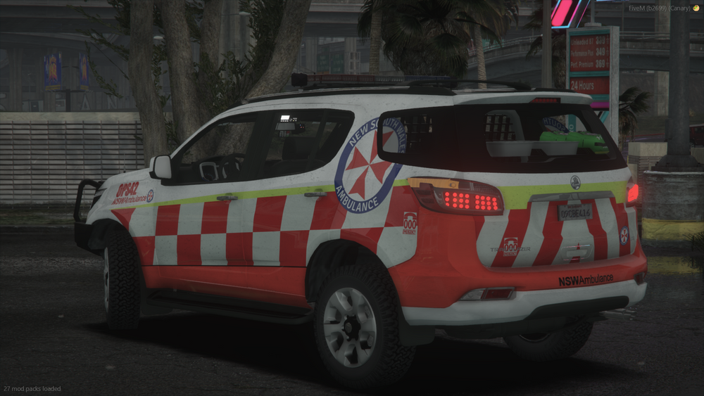 NSW Ambulance Holden Trailblazer