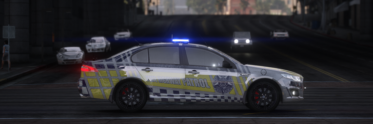Victoria Police Highway Patrol Ford Falcon