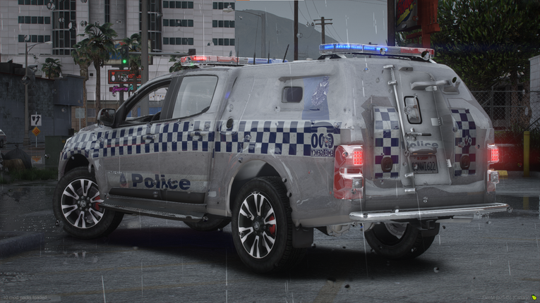 VicPol Colorado Dual Cab Divisional Van