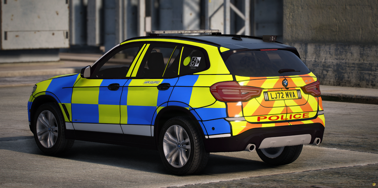 2022 BMW X3 - Marked Traffic Car