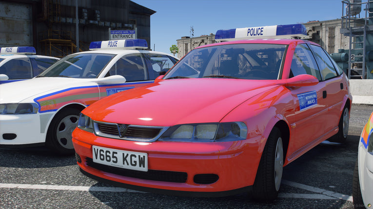 Metropolitan Police Vauxhall Vectra