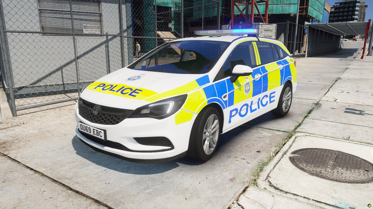 British Transport Police MK7 Vauxhall Astra Pack