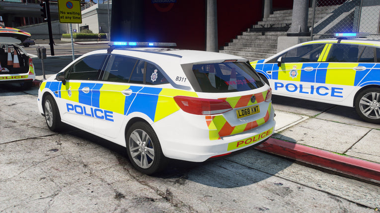 British Transport Police MK7 Vauxhall Astra Pack