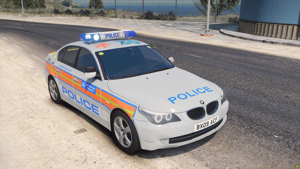 Metropolitan Police BMW 5 Series E60 ARV - Maxim Version
