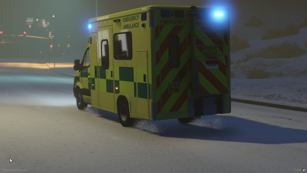 2014 SE Style Mercedes Benz Sprinter Double Crewed Ambulance