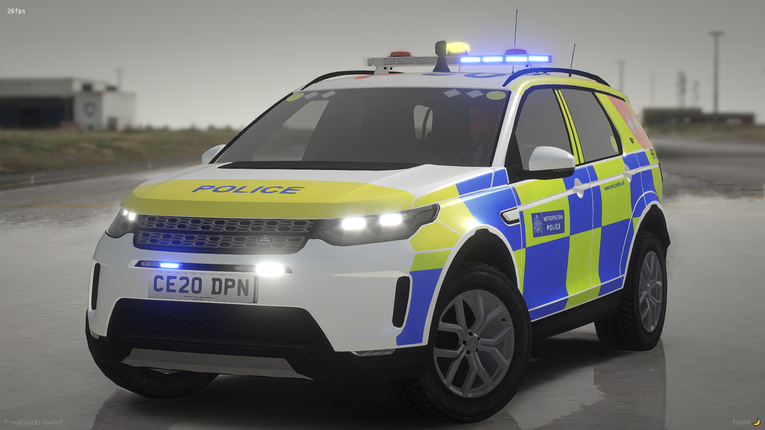 Metropolitan Police 2019 Land Rover Discovery Sport Pack