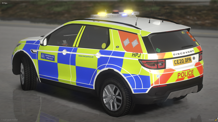 Metropolitan Police 2019 Land Rover Discovery Sport Pack