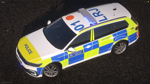 Metropolitan Police 2021 Volkswagen Passat GTE Area Car