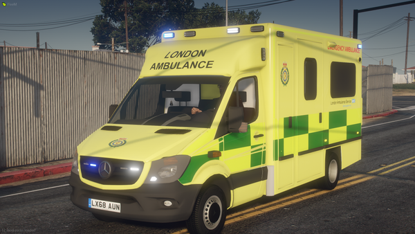 2017 London Ambulance Service Mercedes-Sprinter DCA