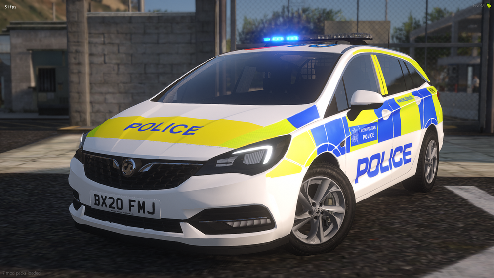 Metropolitan Police 2020 Vauxhall Astra Facelift