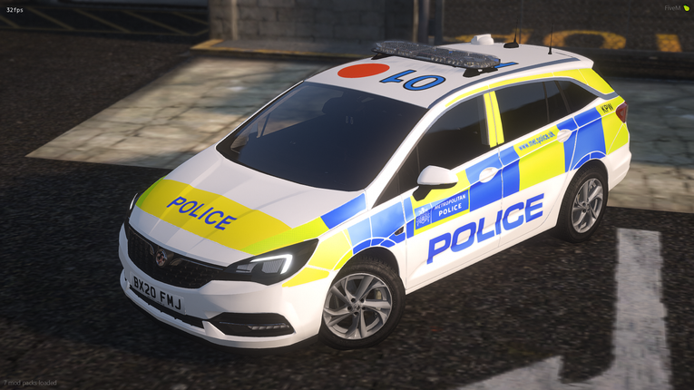 Metropolitan Police 2020 Vauxhall Astra Facelift
