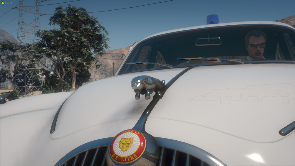 MKII Jaguar Police Car