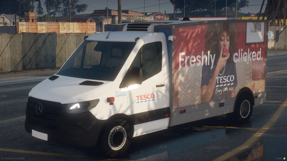 Tesco Style Delivery Van