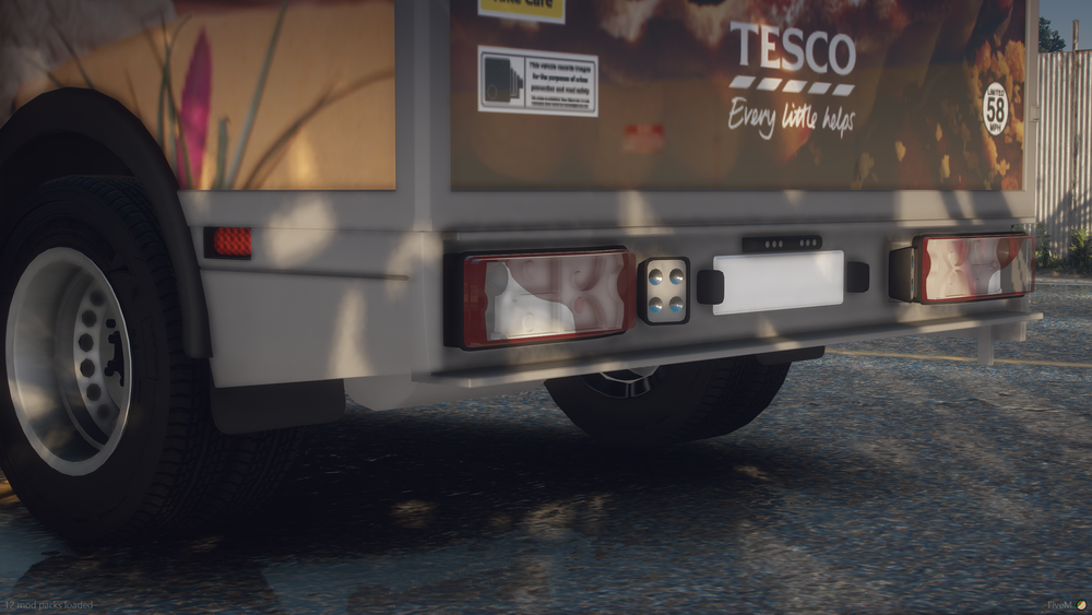 Tesco Style Delivery Van