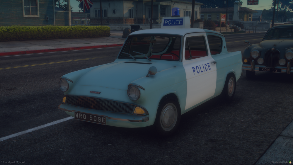 Heartbeat Style Ford Anglia Police Car