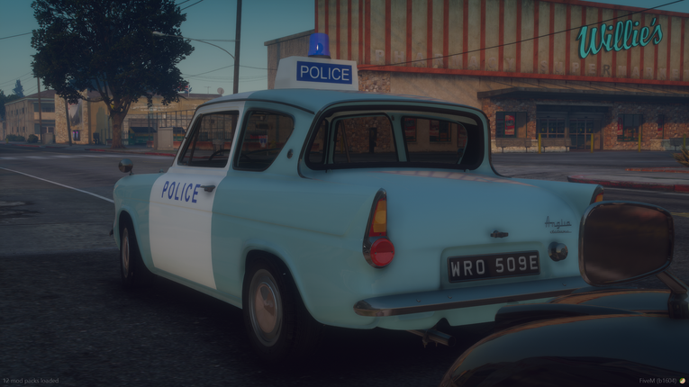 Heartbeat Style Ford Anglia Police Car