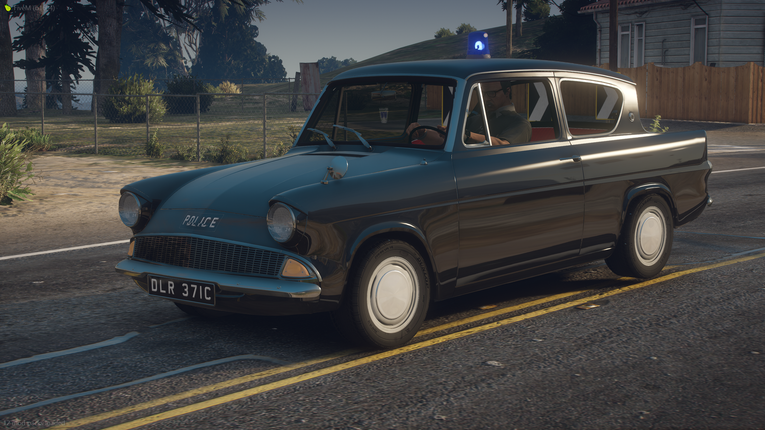 Heartbeat Style Ford Anglia Police Car