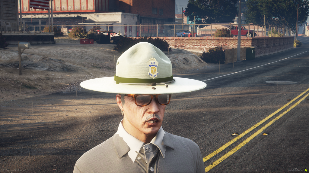 State Trooper Campaign Hat – Blighty3D