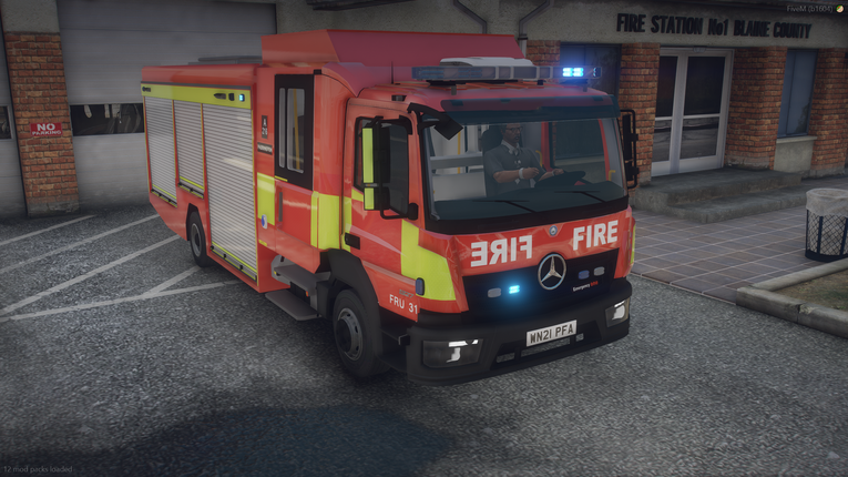 2021 Mercedes Benz Atego Fire Rescue Unit