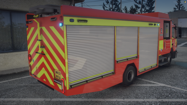 2021 Mercedes Benz Atego Fire Rescue Unit