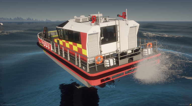 Landingcraft Police & Fire Boats