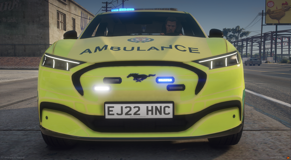 London Ambulance Mustang Mach E FRU