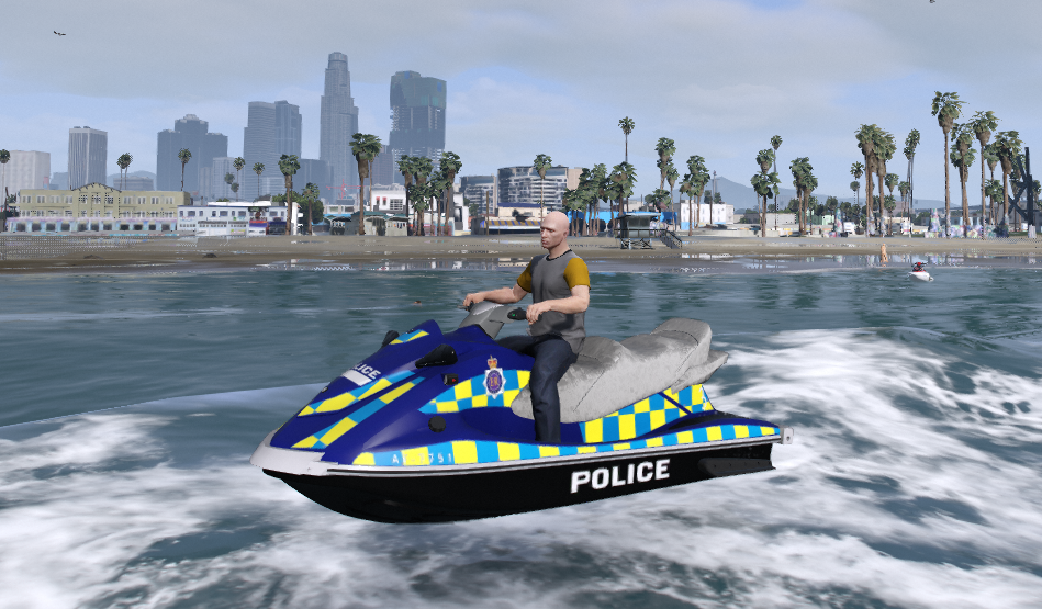 Dorset Police Jetski