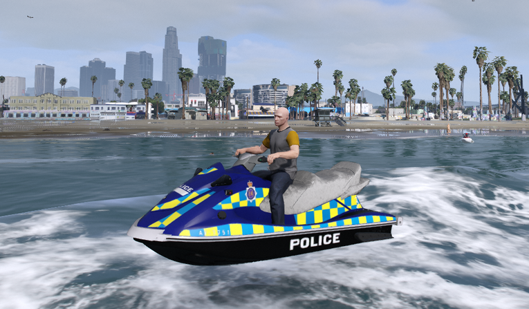 Dorset Police Jetski