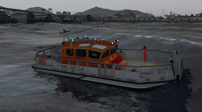 Landing craft Fire Boat