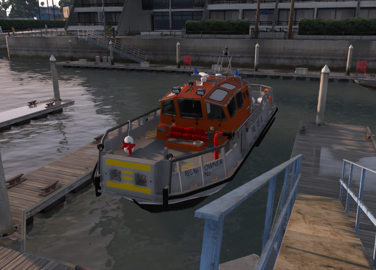 Landing craft Fire Boat