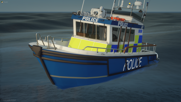 Targa 31 Police Boat - MPS Style