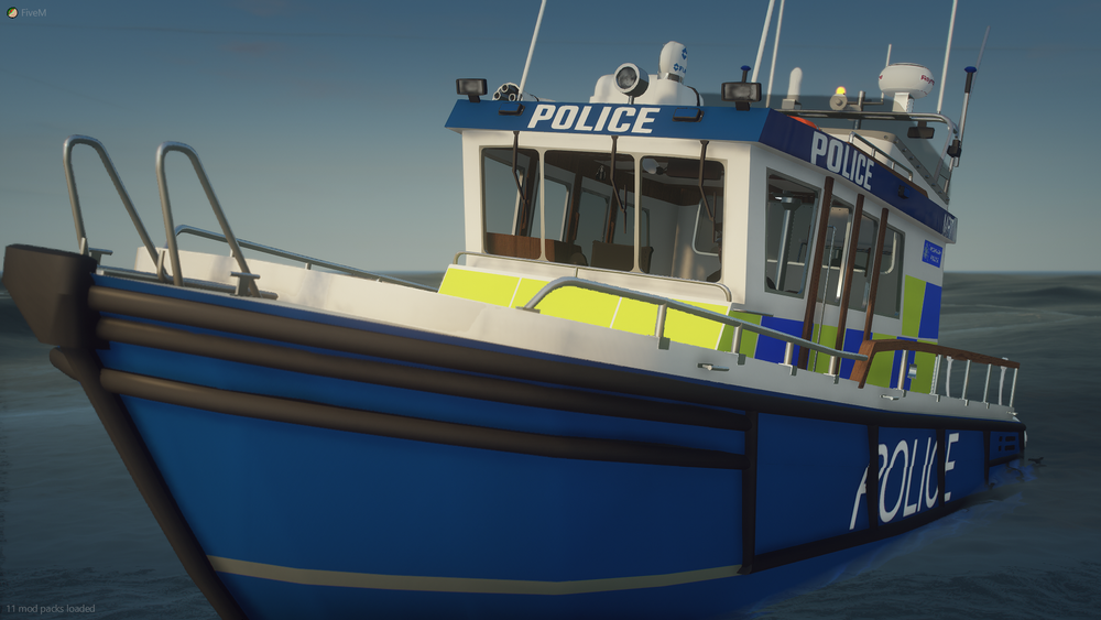 Targa 31 Police Boat - MPS Style